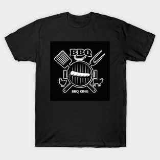 BBQ King Design T-Shirt